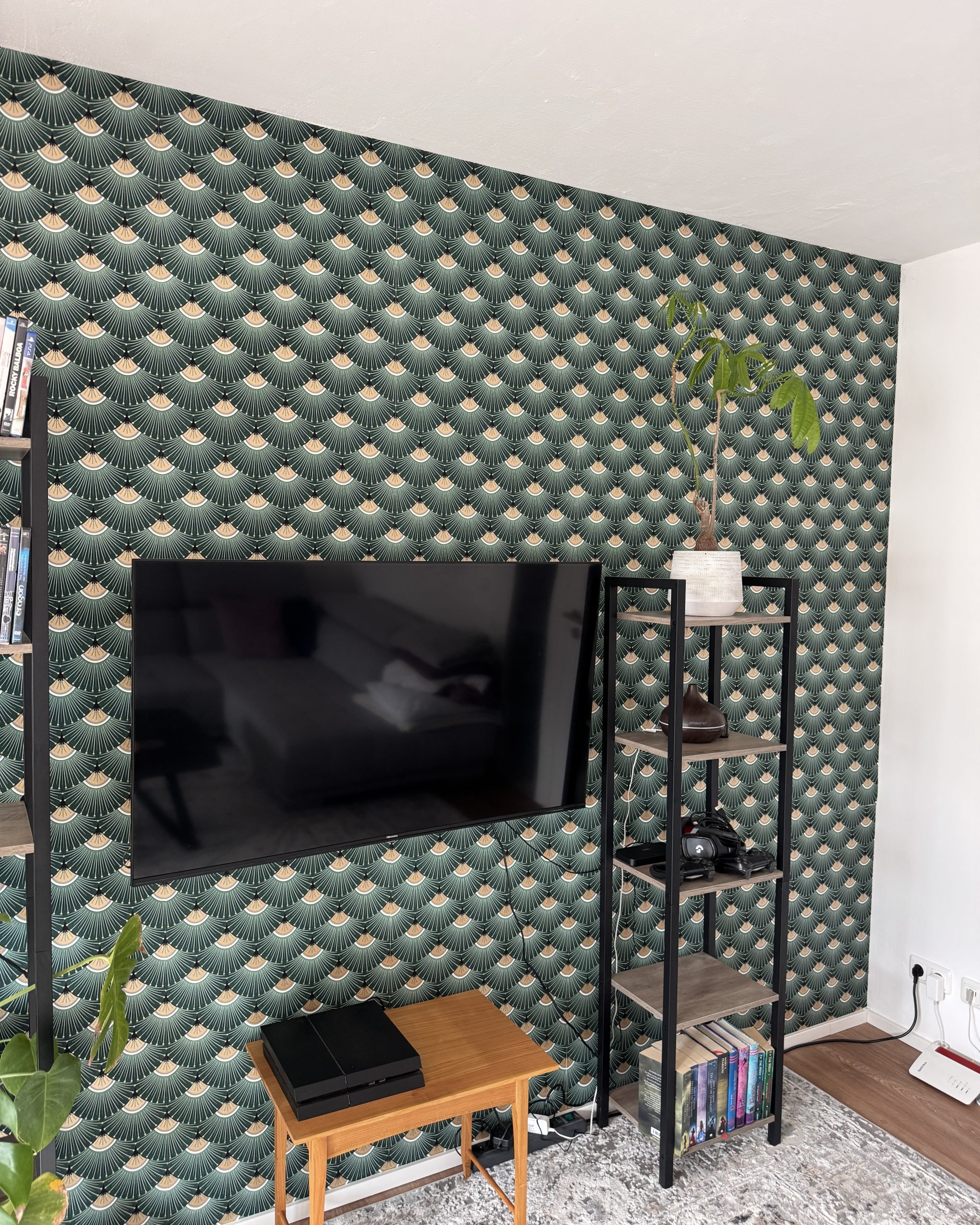 Wohnzimmerwand